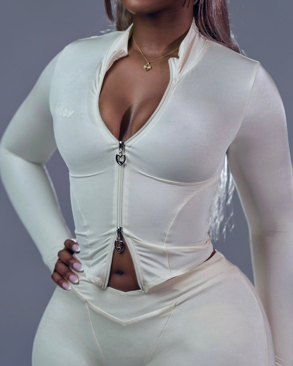 SOLACE CONTOUR JACKET - BONE