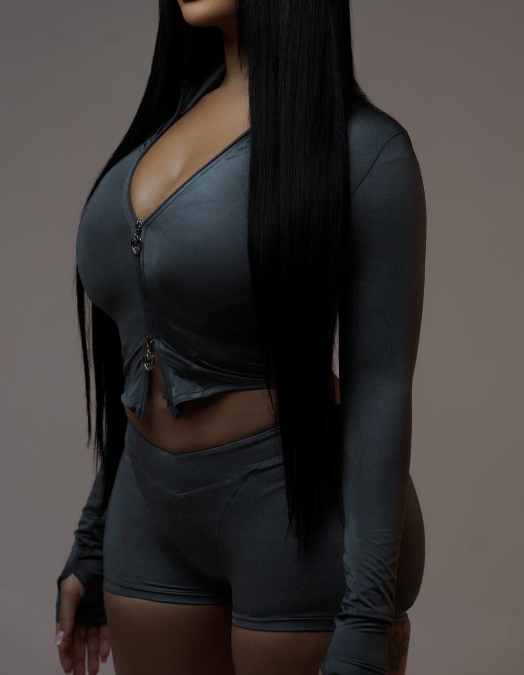 SOLACE CONTOUR JACKET - SLATE