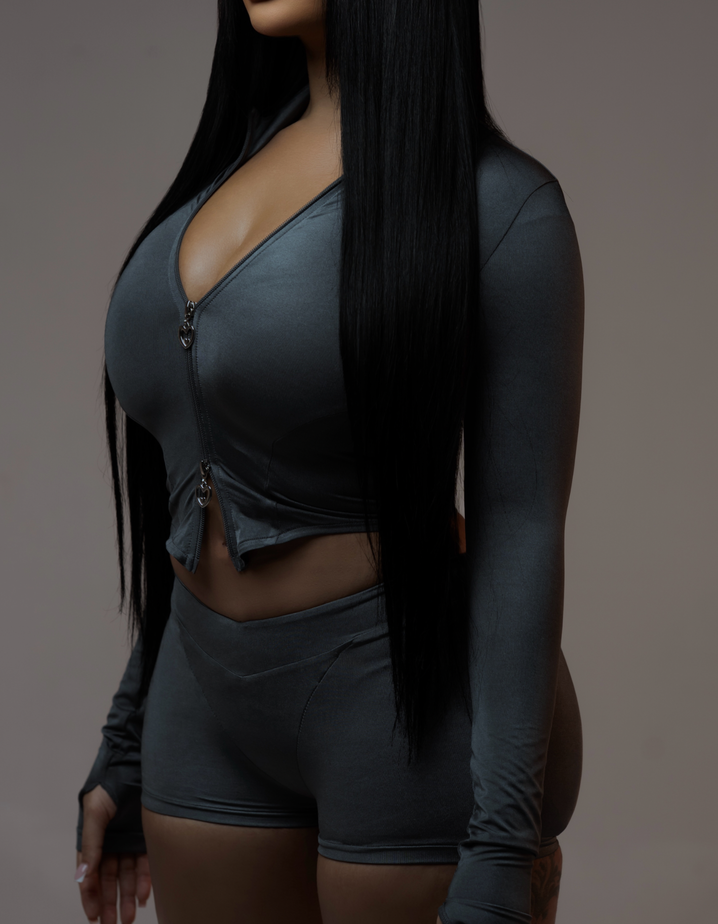SOLACE CONTOUR JACKET - SLATE