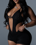 LYRA CONTOUR BODYSUIT - ONYX